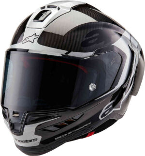 Alpinestars - Sr10 - Casco Integrale- Black/White