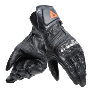 Guanti moto, Dainese Carbon 4 Long, in pelle nera