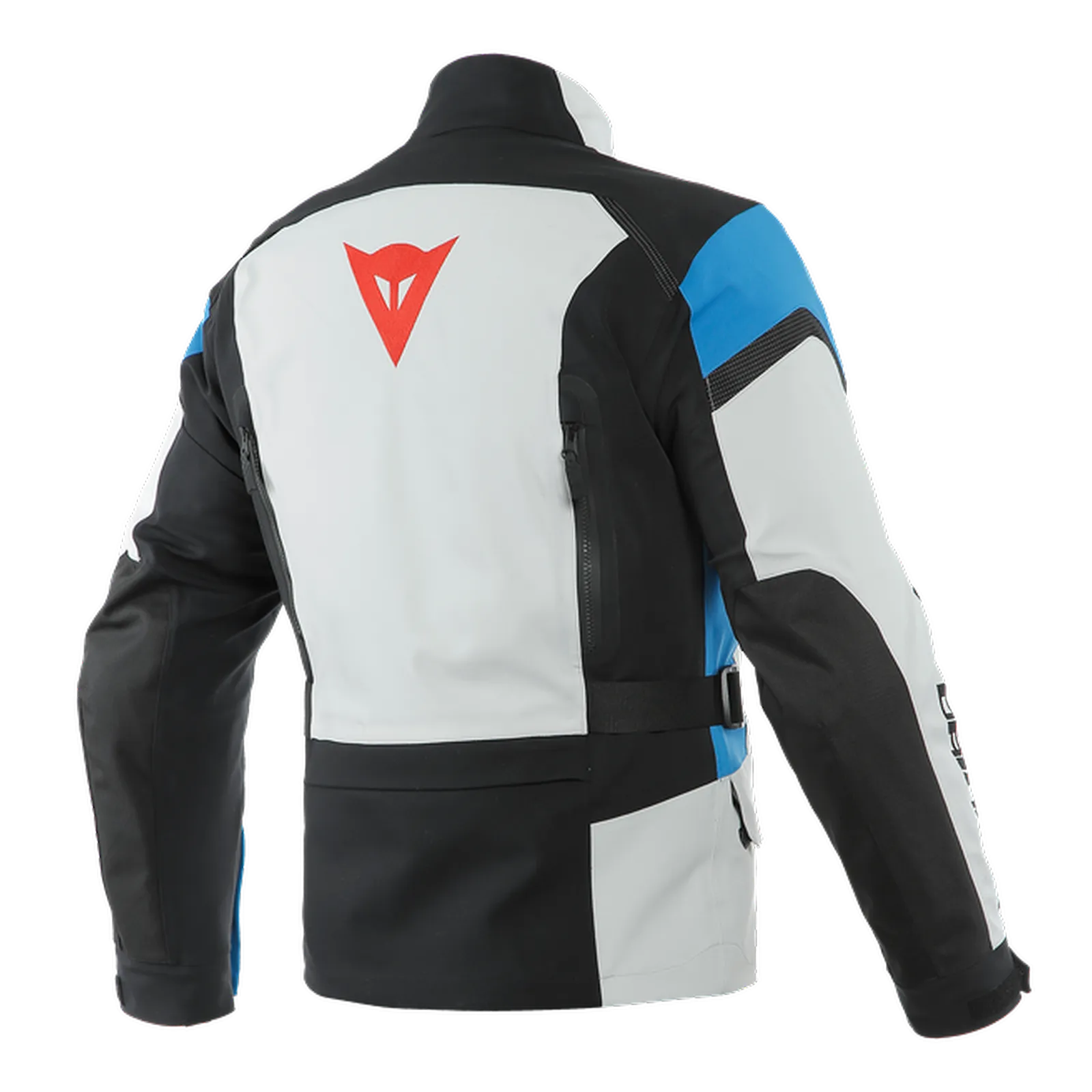 Giacca moto Tonale Dainese D-Dry, in tessuto nero, grigio e blu