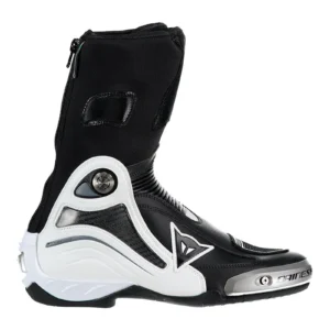 Stivali moto Dainese Axial D1, neri con finiture bianche
