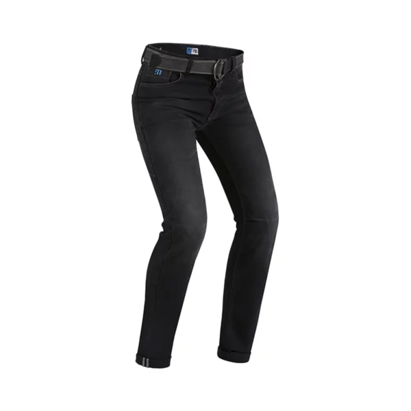 Pantalone moto omologato PMJ Caferacer nero