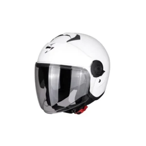 Casco Jet Scorpion, Exo City II, bianco lucido