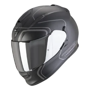 Casco integrale Scorpion EXO 491 West, nero e argento opaco