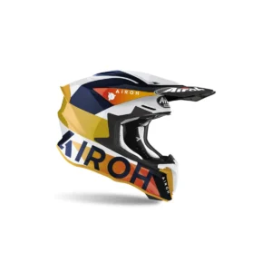 Casco Enduro Airoh Twist 2.0 Lift, bianco lucido